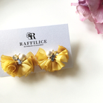 フリルピアス〜yellow