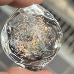 最後の3日 ラストサマーセール 【JINガラス 気まぐれ試作室】溶けない星屑氷 クリア 大きめ 9月2日迄