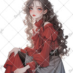 オリジナル人物ステッカー