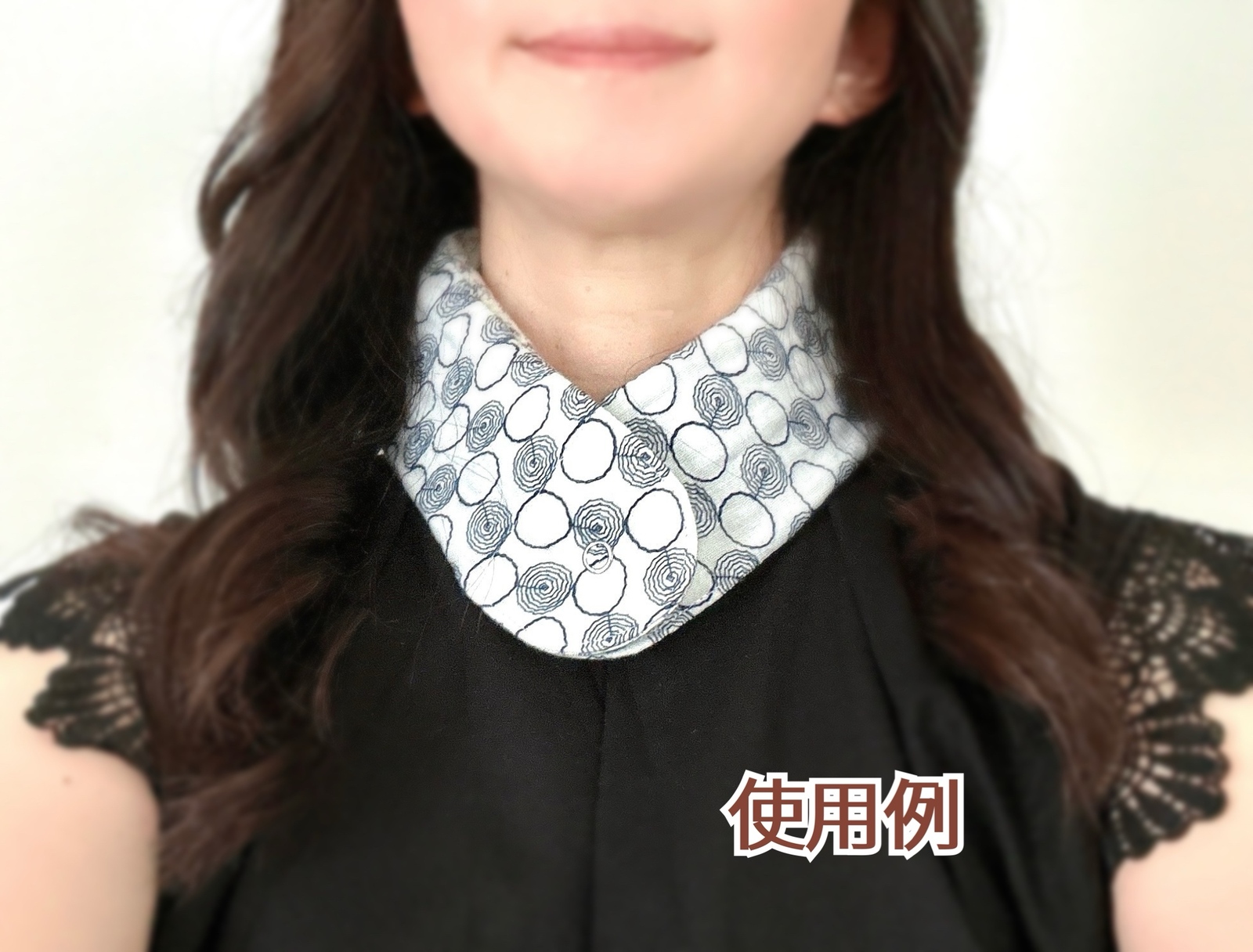 P-⑱　ネッククーラー　首もとひんやり氷結ベルト　カバー　ハンドメイド ネッククーラーカバー アイスノン首もとひんやり氷結ベルト