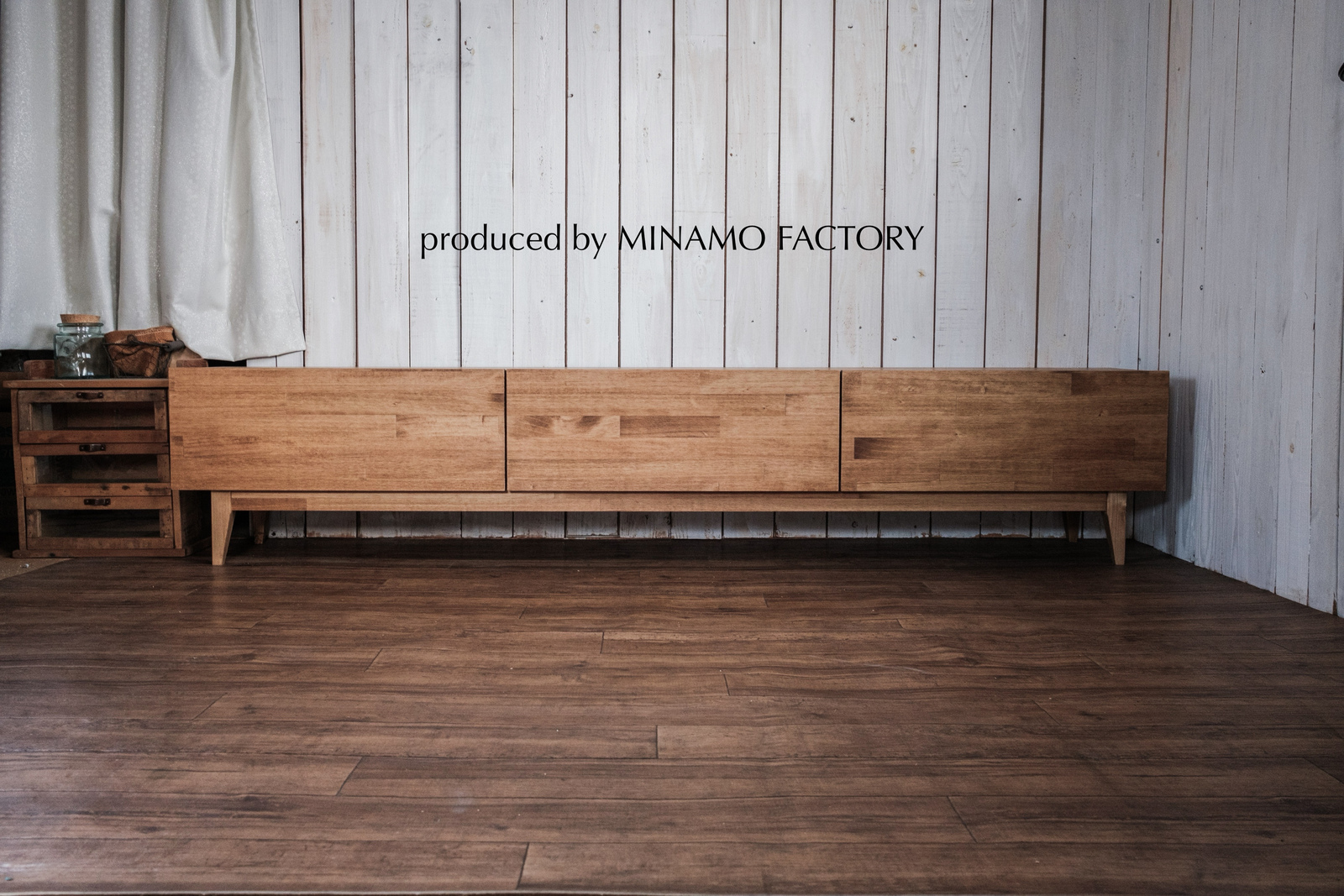 W150cm テレビボード 奥行き32cm - MINAMO FACTORY'S GALLERY | minne