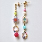 【 leap 】〜teardrop parts〜 ピアス/イヤリング