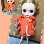 ブライス (22cmドール服)      夏色(Orange)