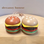バーガー型バッグチャームケース