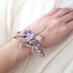 more sale**バレリーナリストレット　beige×lavender