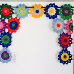crochet curtain⑨