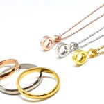 【チェーン無し単品・新ストレートタイプ】号数が合わなくなったリングをネックレスに☆リングホルダー