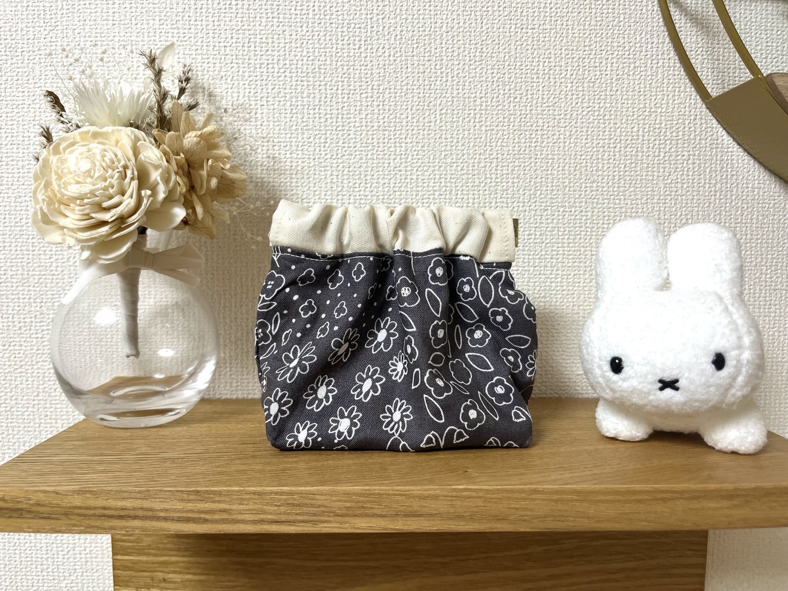 バネ口ポーチ - anhand | minne byGMOペパボ 国内最大級のハンドメイド