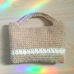 【送料無料】麻紐トートバック