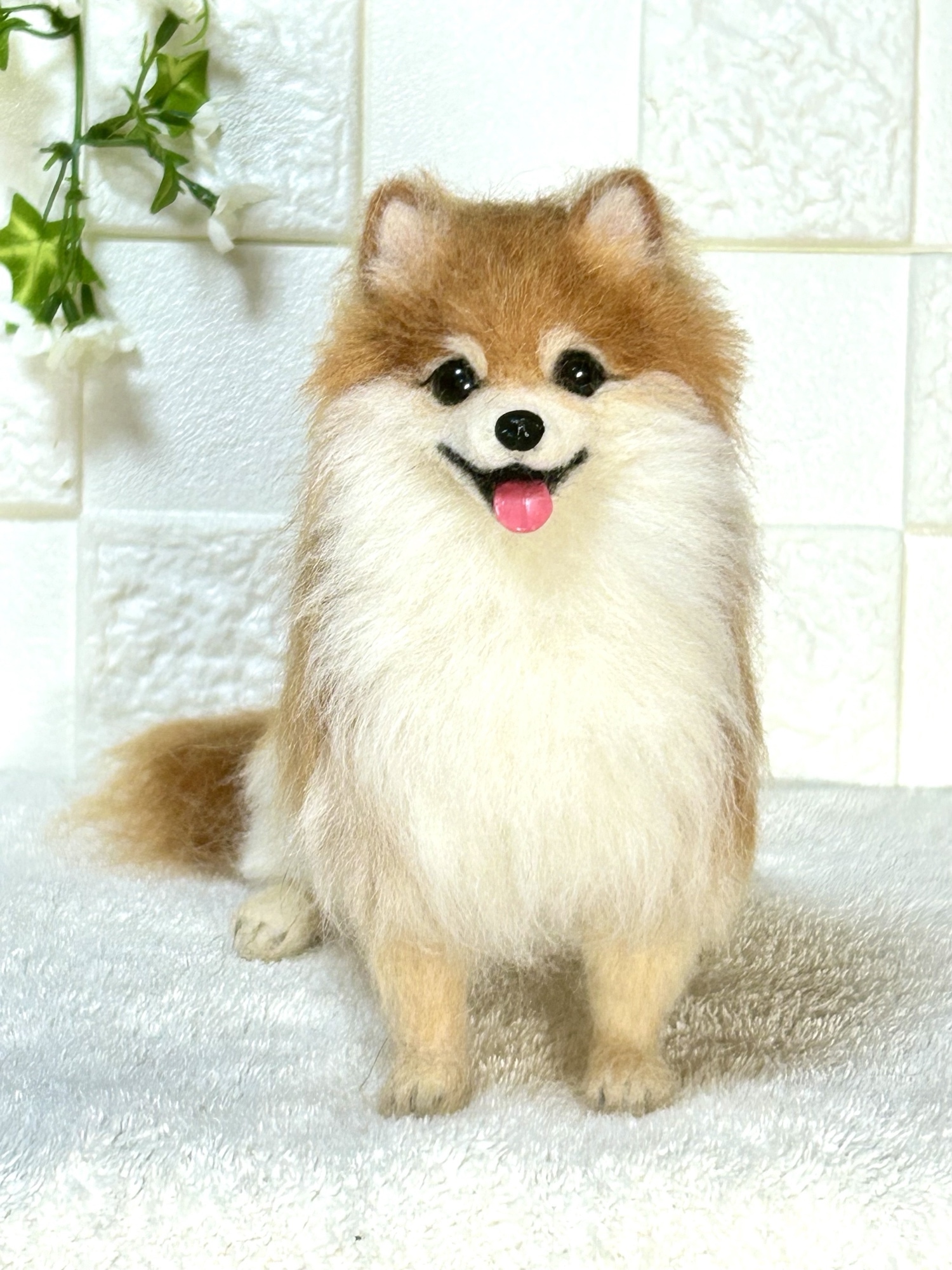 ☆羊毛フェルト☆【オーダーメイド】☆ポメラニアン☆犬☆ぬいぐるみ