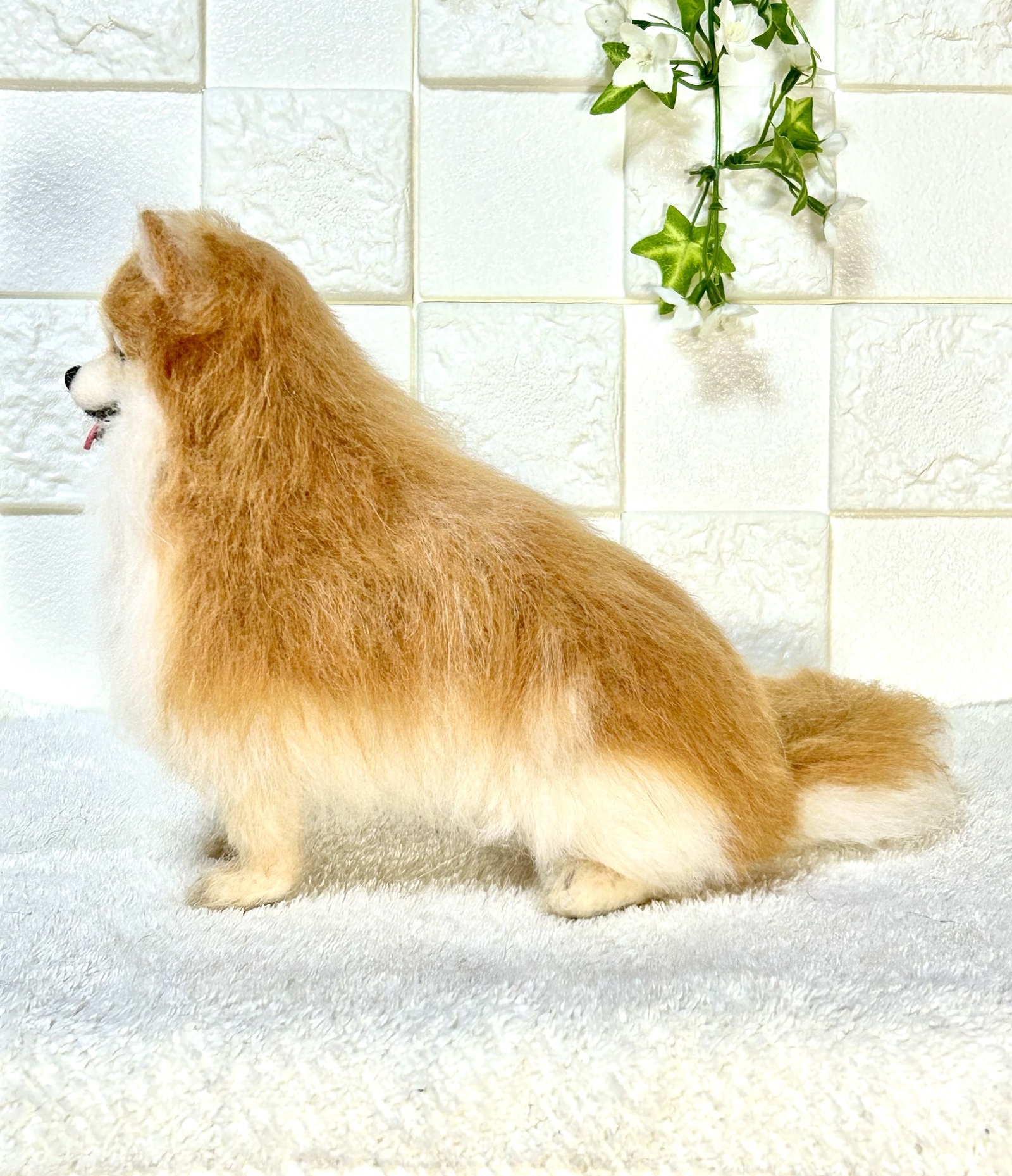 ☆羊毛フェルト☆【オーダーメイド】☆ポメラニアン☆犬☆ぬいぐるみ