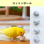 コットンボールで玉転がし🏐