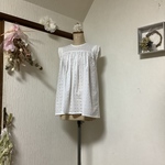 綿刺繍レースチュニック💕
