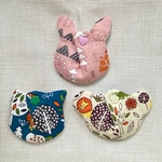 アニマル胃ろうカバー（うさぎ、くま、ねこ）3個セット
