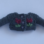 リカちゃん刺繍カーディガン