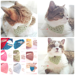 ❤️再販❤️ねこちゃんの大人可愛いバンダナ❤︎お名前入り❤︎ギフトにも❤︎赤入荷❤︎8色