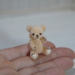 3.4cm ミニミニ クマちゃん (ピーチ)