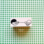 963hanko ラバースタンプ: 糸電話