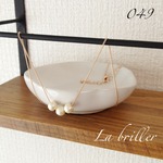sugar pearl necklace  049