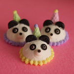 ミニチュア　パーティパンダケーキ
