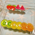 フルーツドロップのピアス