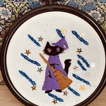 刺繍枠飾り magic