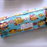  【ラミネート】 ペンケース パンケーキ柄　ブルー