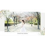 オープニングムービー（ふんわり green ver.） テンプレート【PC用】 　結婚式 / 自作 / 素材 / 作り方 / パワーポイント / ファミリー婚
