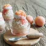 【数量限定】桃のミルクかき氷🍧🍑
