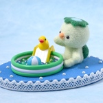 かっぱくんのプール遊び♪