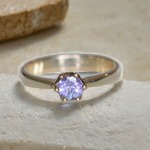 SALE＊天然アイオライト　指輪＊13号　SV