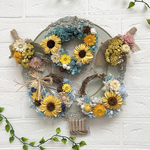 夏真の大空に浮かぶ♡ひまわりガーランド♫