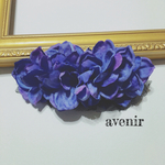 紫陽花 バレッタ