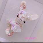 お花のうさちゃんDoll🎀ドールチャーム♡ドール♡