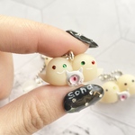 〜白玉双子おばけと白悪魔〜 キーホルダー
