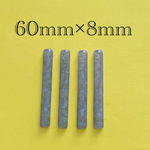 importアクリルロングパーツ　シルバーグレー　4個入り