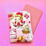 Kindle paper White L字ポーチ　可愛い女の子のマルチケース