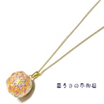 <受注作品>和・手まりネックレス〜Candy〜 伝統工芸