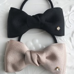 シンプルヘアゴムスワロ付