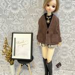 柄　ショートパンツ　キュロット　ピュアニーモ　リカちゃん　ミニ　スカート　ワンピース　ブルゾン