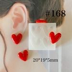 シリコンモールド ハート #168