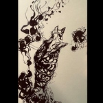 ペン画(原画) #36