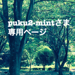 puku2-mintさま専用ページ