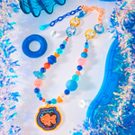 🫧🐟ネオン金魚鉢ネックレス🐟🫧