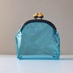 あひるがま口クリアポーチ