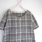 【値下、夏を先取りクリアランス】Ｔブラウス　チェック