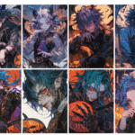 COOL MEN HALLOWEEN DEVIL シールセット　8枚入り　シールシート