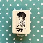 963hanko 消しゴムはんこ: こっそり花束