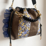 【 SALE！30%OFF】巾着ショルダーバッグmini