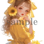 オリジナル人物ステッカー♡No.973